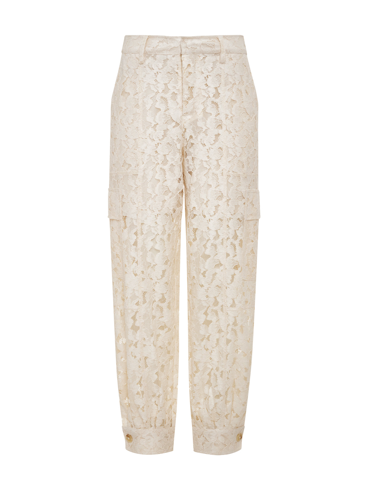 SOFT VOLUME LACE PANT COLLAGEN | Sanctuary Clothing