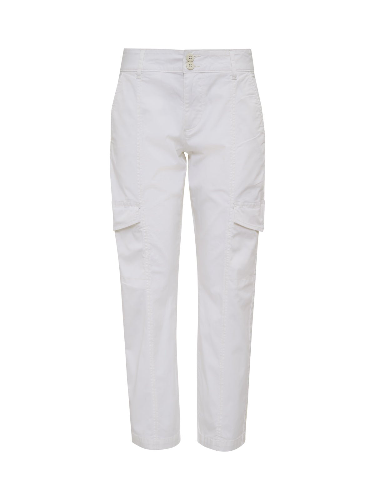 Rebel Straight Crop Pant Chalk | Sanctuary Clothing