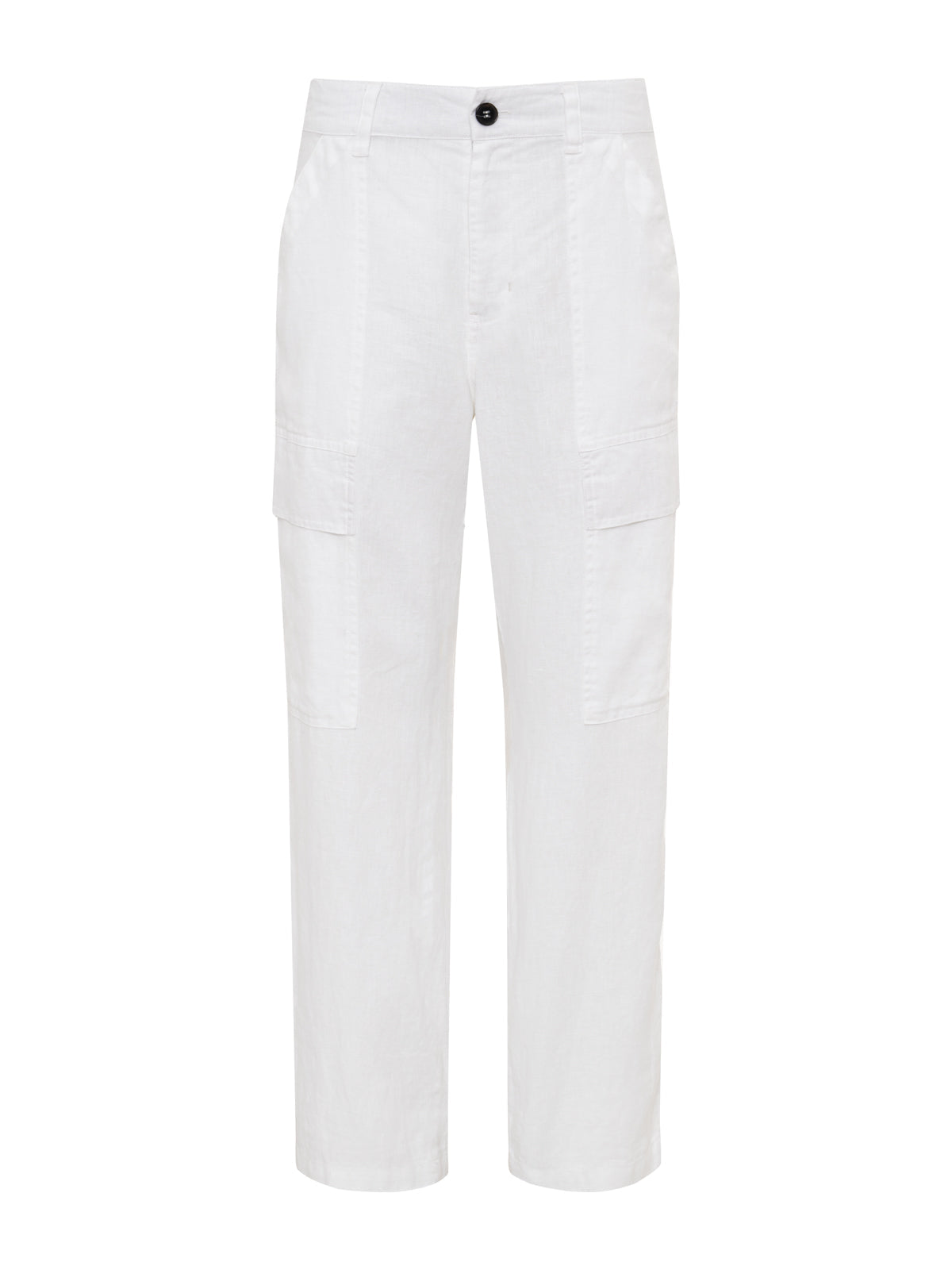 BOYFRIEND UTILITY PANT WHITE | Sanctuary Clothing