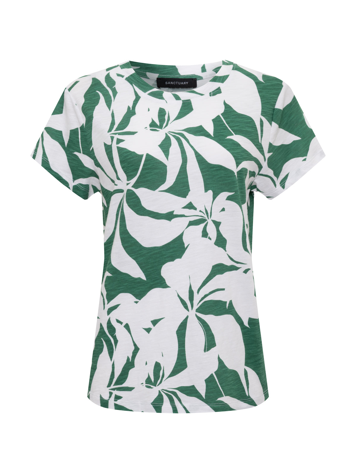 THE PERFECT TEE GREEN INKED IMPRESSIONS | Sanctuary Clothing