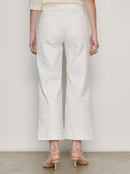 The Marine Crop Jean Chalk Petite Sizing | Sanctuary Clothing