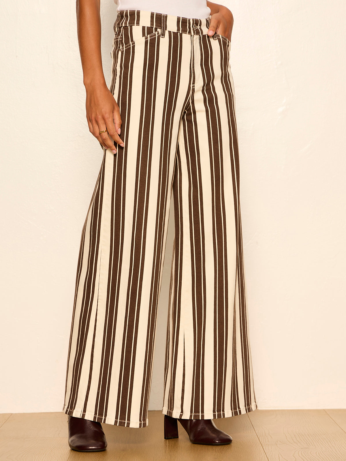 CELESTE WIDE LEG ROOT STRIPE | Sanctuary Clothing