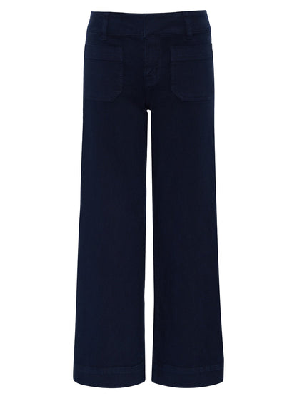 Chelsea Wide Leg Jean Navy Blazer | Sanctuary Clothing