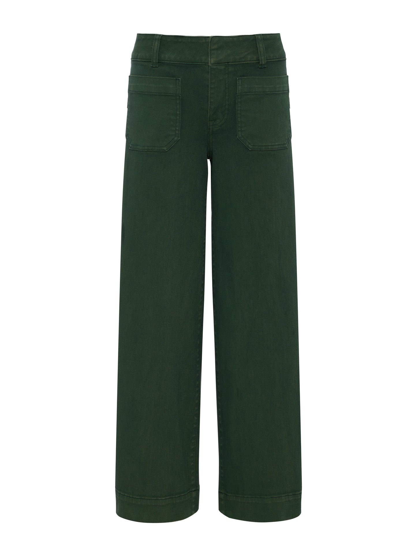 Chelsea Wide Leg Jean Washed Forest | Sanctuary Clothing