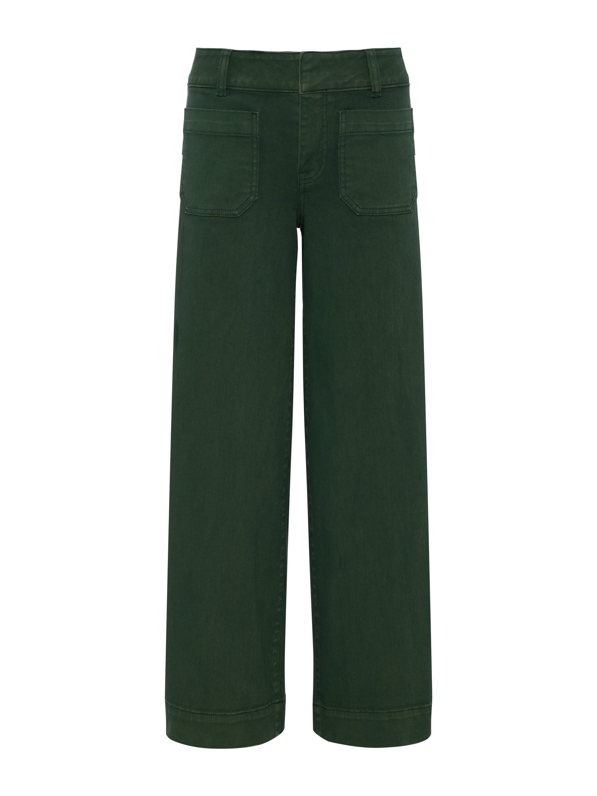 Chelsea Wide Leg Jean Washed Forest | Sanctuary Clothing