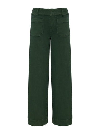 Chelsea Wide Leg Jean Washed Forest | Sanctuary Clothing