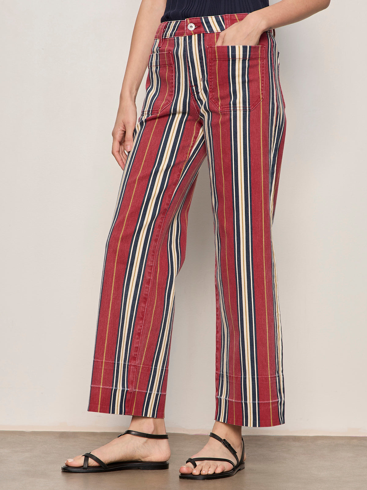 Mariner Jean Verry Berry Stripe | Sanctuary Clothing