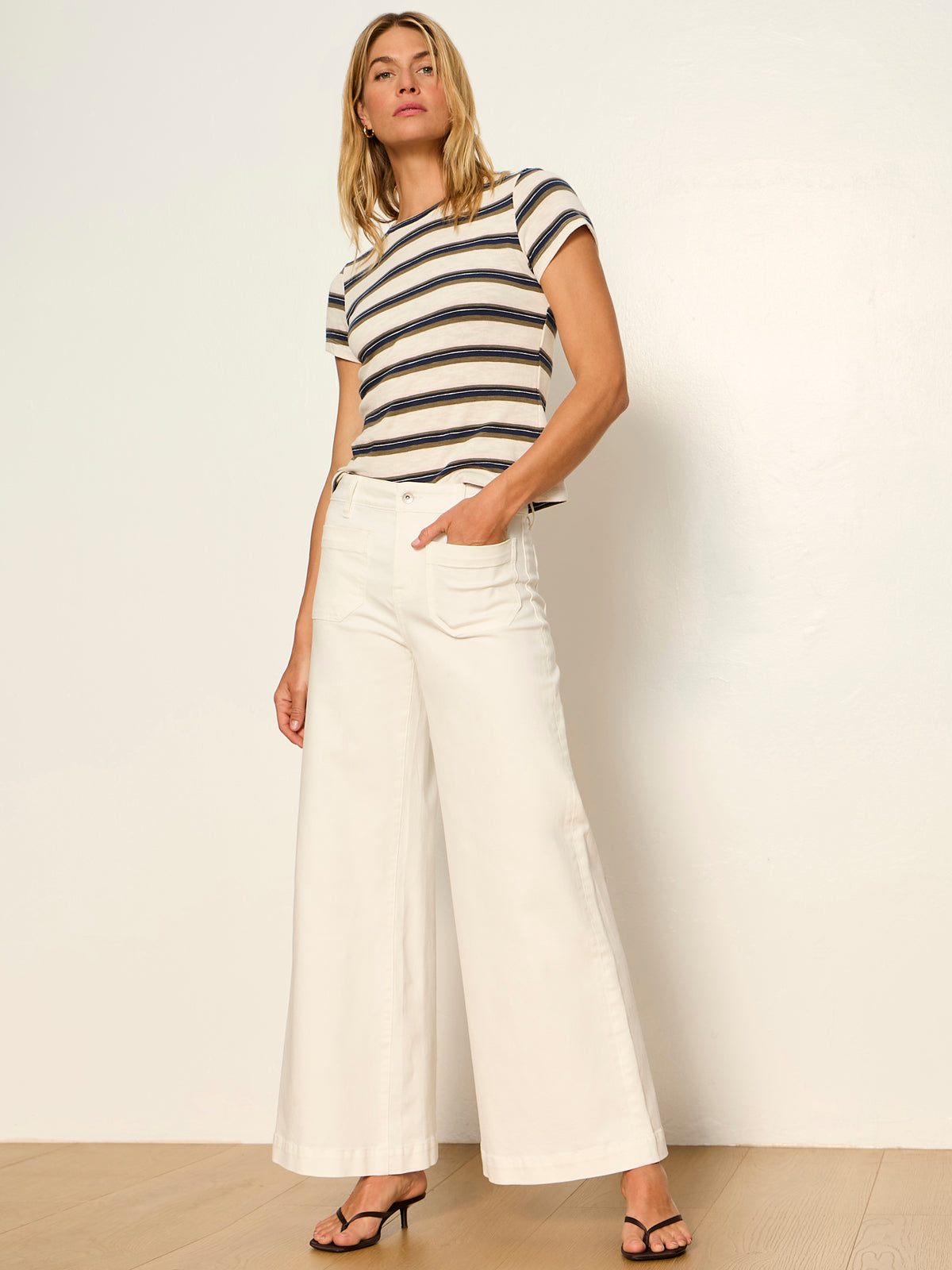 MARINE ULTRA WIDE LEG CHALK | Sanctuary Clothing