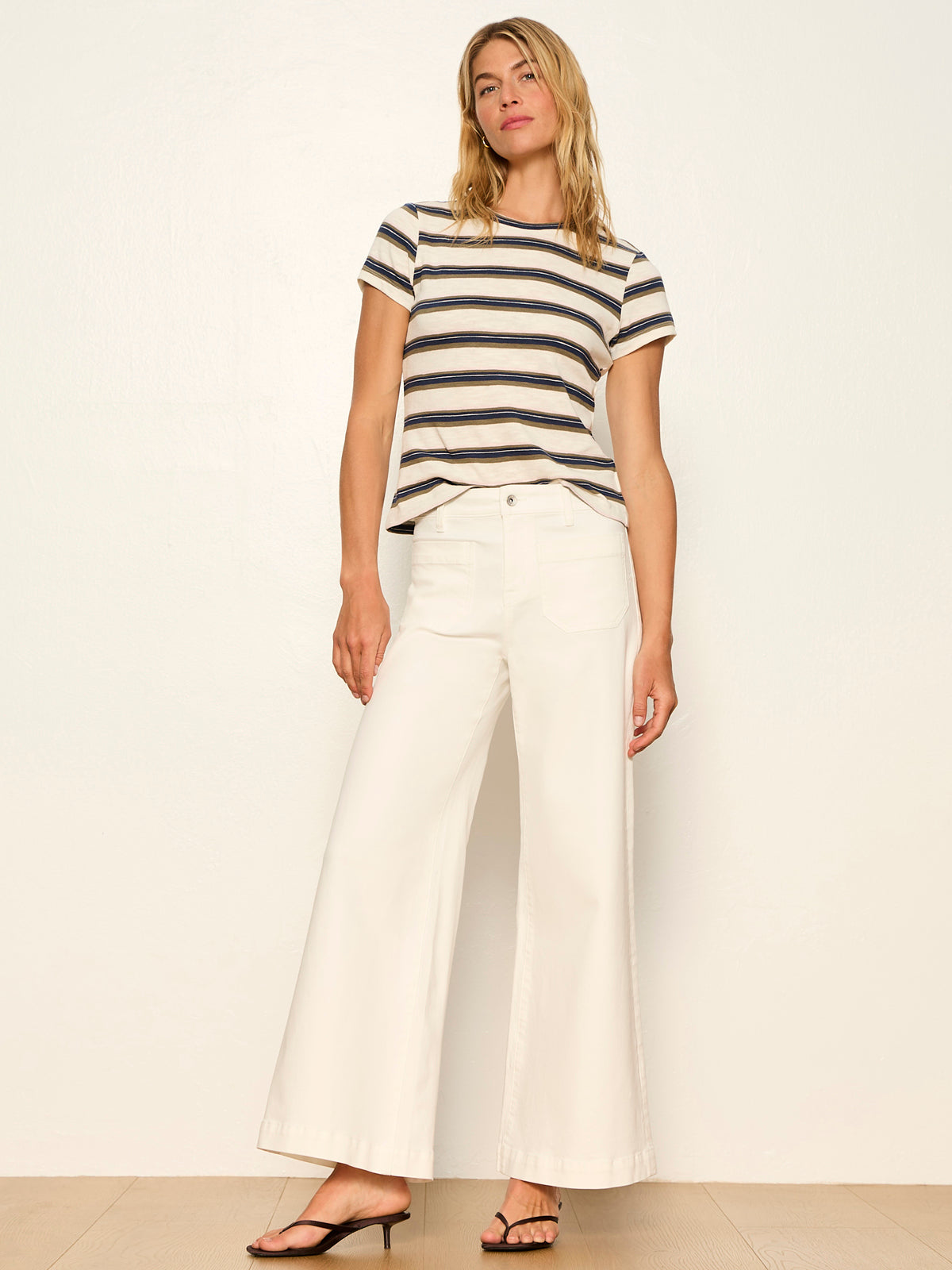 MARINE ULTRA WIDE LEG CHALK | Sanctuary Clothing