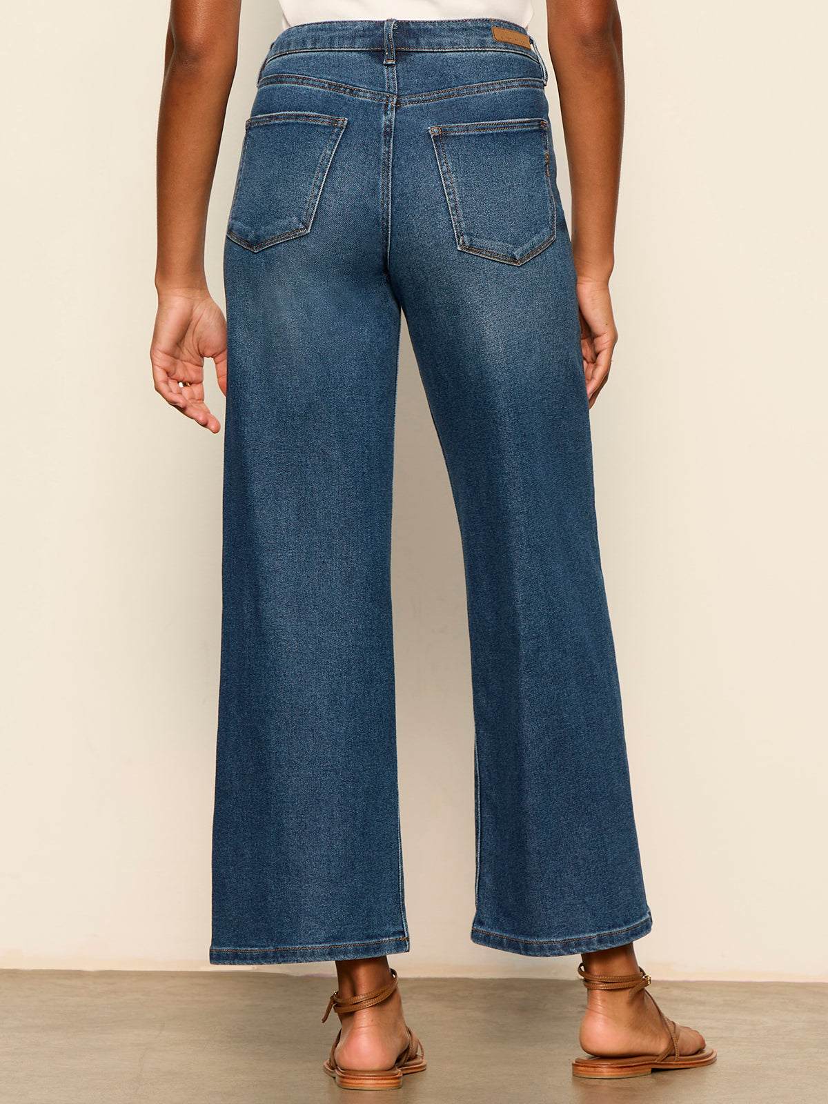 Ekara Slim Wide dark blue wash | Sanctuary Clothing