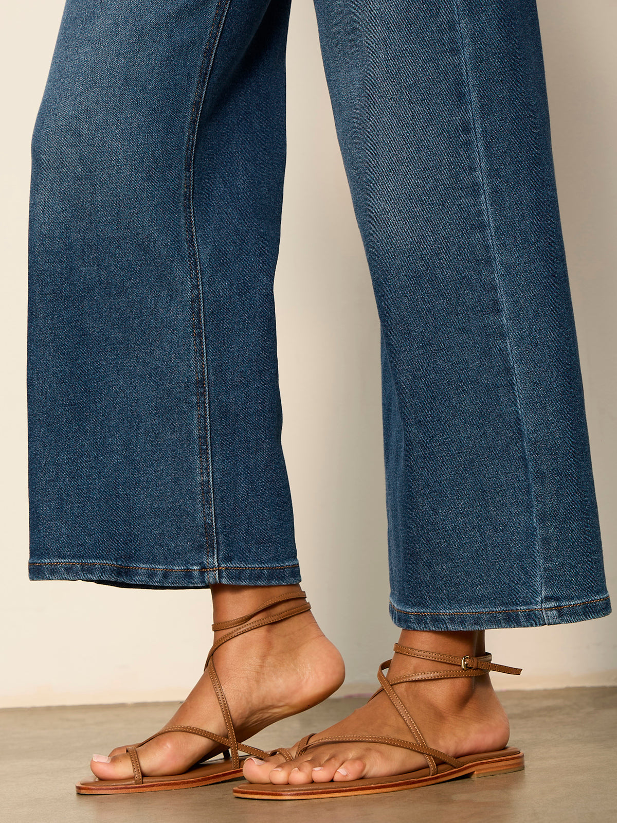 Ekara Slim Wide dark blue wash | Sanctuary Clothing