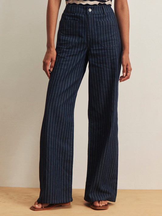 MARINE FULL LENGTH LUNA STRIPE | Sanctuary Clothing