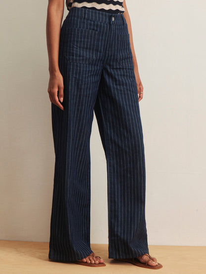 MARINE FULL LENGTH LUNA STRIPE | Sanctuary Clothing