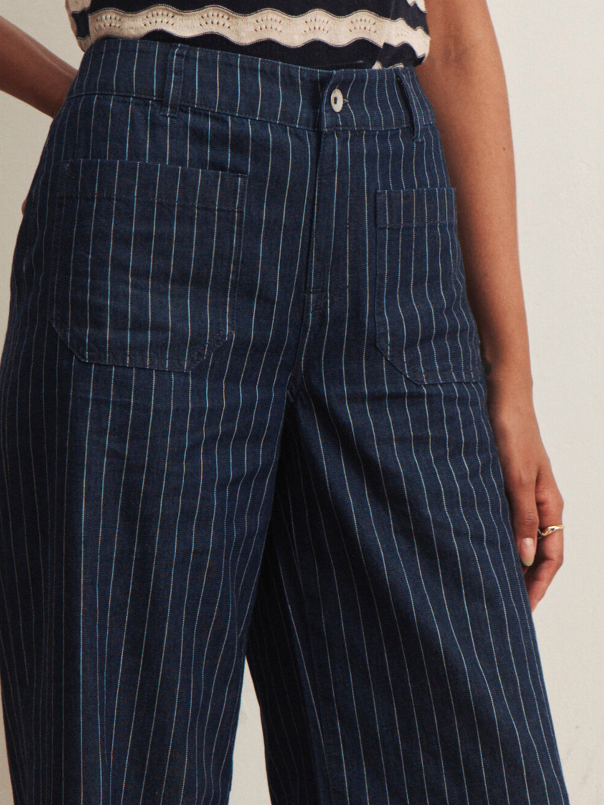 MARINE FULL LENGTH LUNA STRIPE | Sanctuary Clothing