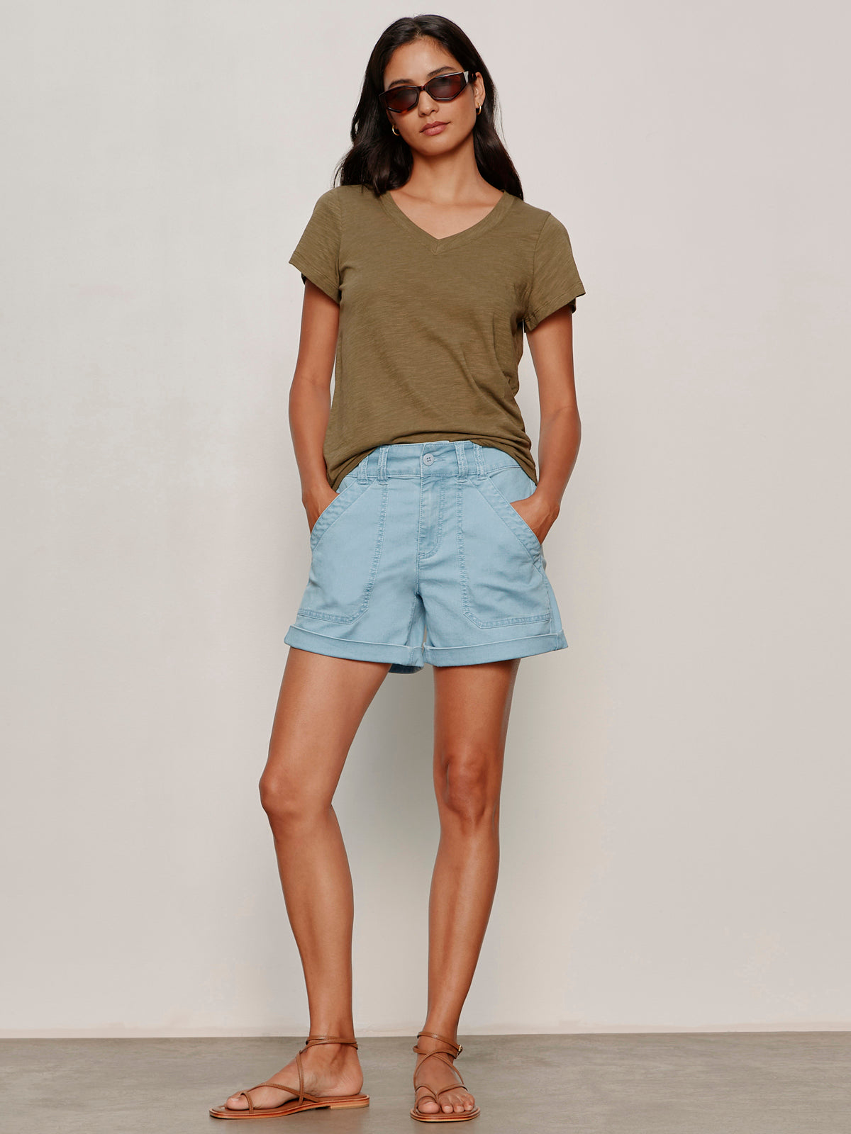 Wander On denim Short Skyline | Sanctuary Clothing
