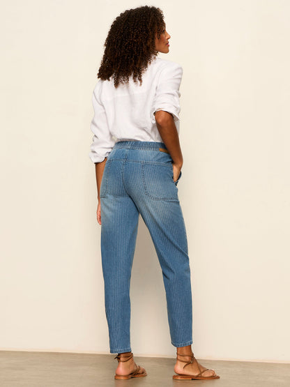STELLA SOFT BARREL RAILROAD STRIPE | Sanctuary Clothing