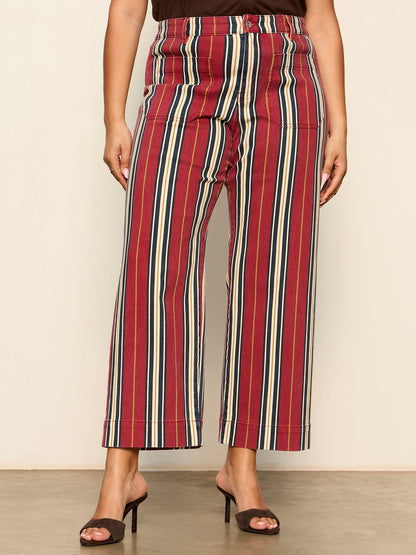 Mariner Jean Verry Berry Stripe | Sanctuary Clothing