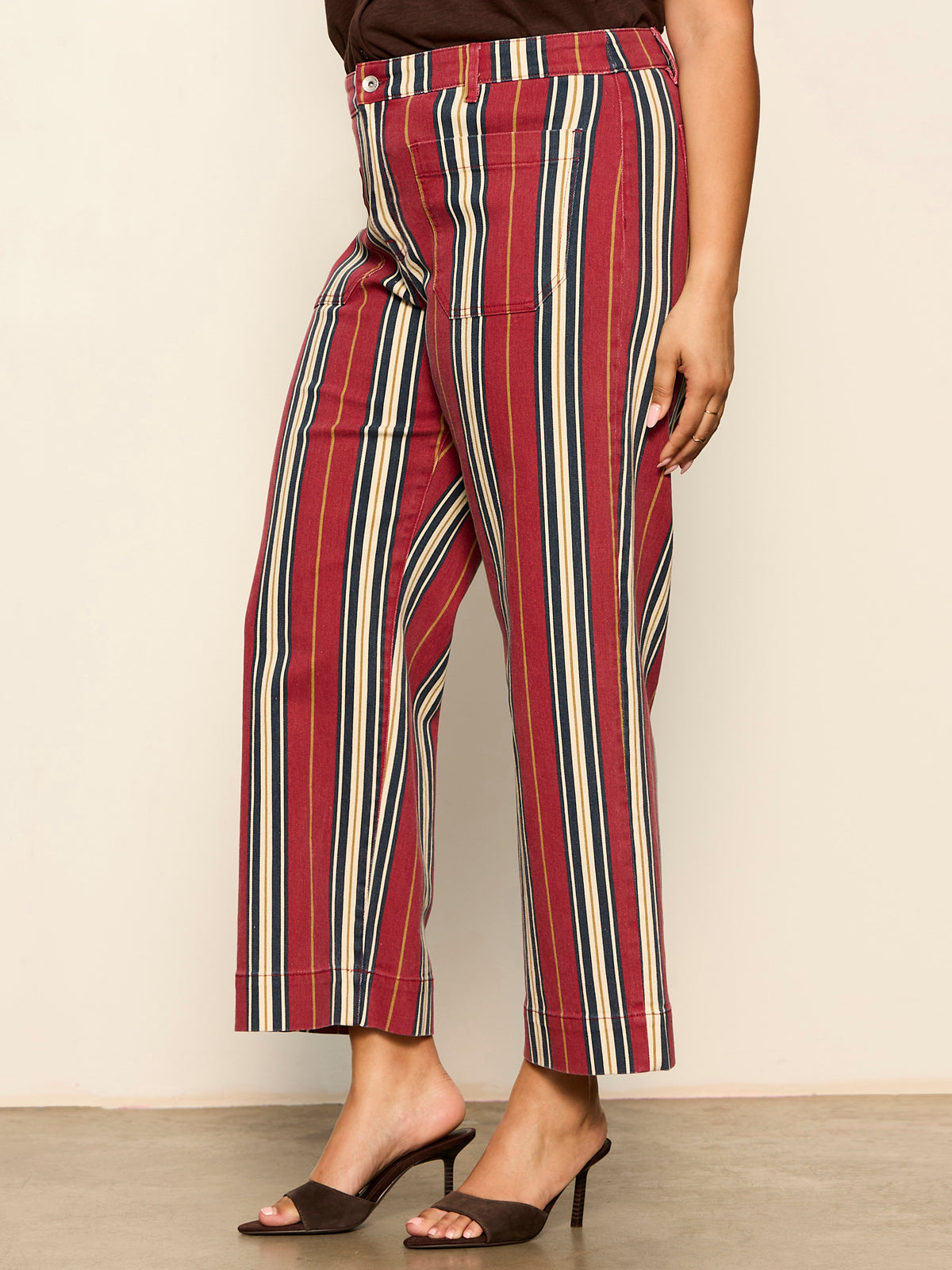 Mariner Jean Verry Berry Stripe | Sanctuary Clothing