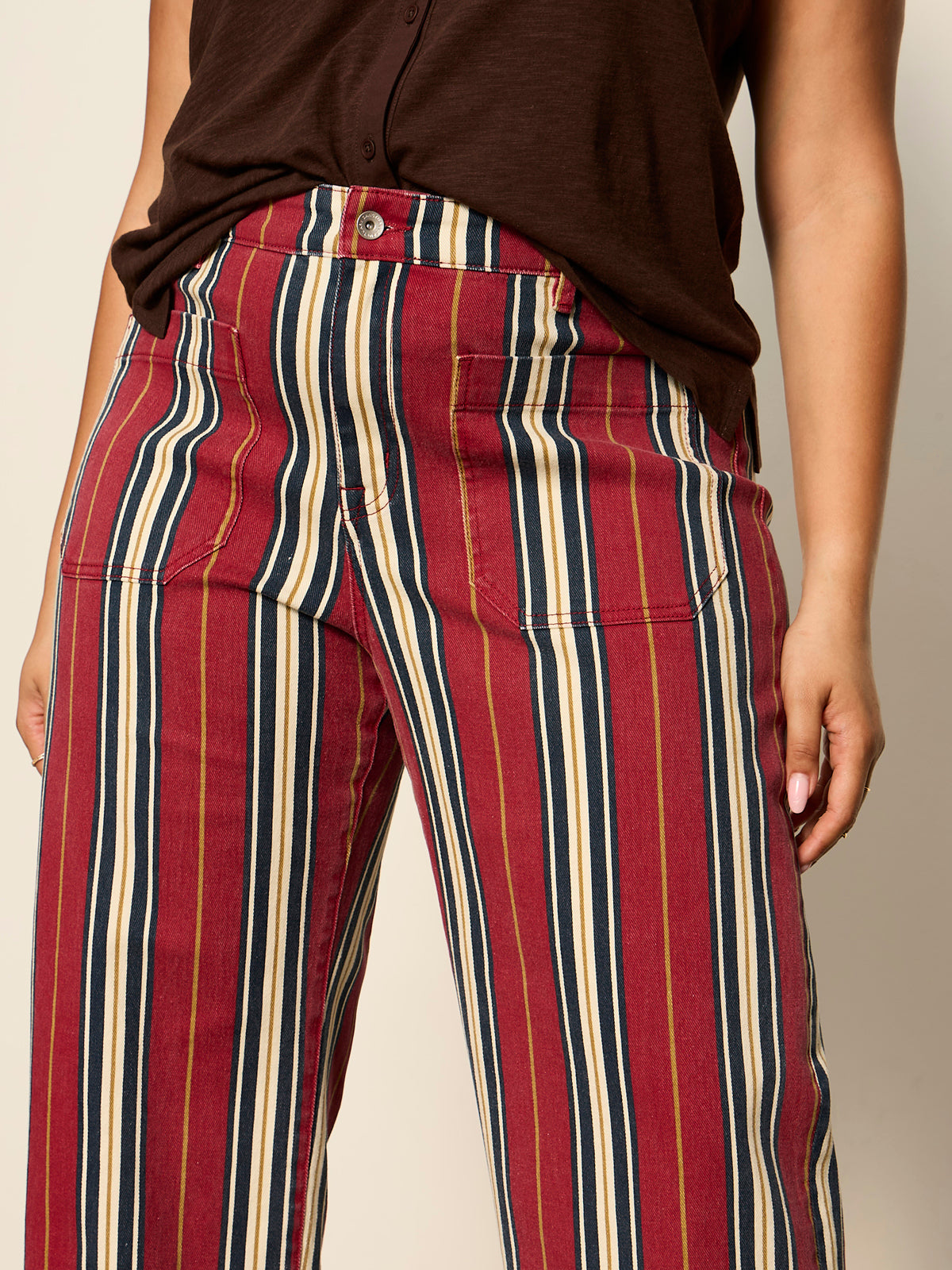 Mariner Jean Verry Berry Stripe | Sanctuary Clothing