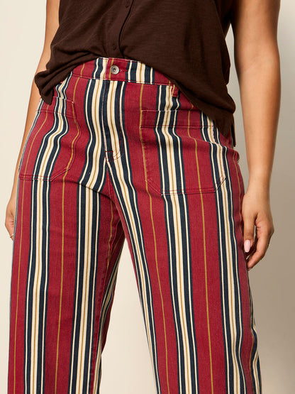 Mariner Jean Verry Berry Stripe | Sanctuary Clothing