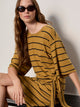 CUMIN/BLACK STRIPE