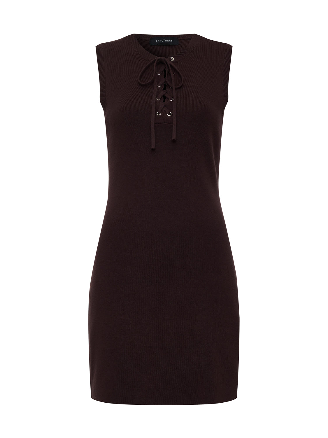 TIED TOGETHER SWEATER DRESS RICH SOIL | Sanctuary Clothing