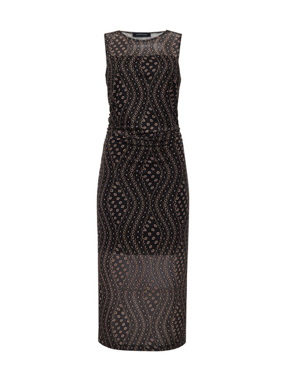 DESIRE MORE MESH CINCH DRESS RHYTHMIC | Sanctuary Clothing