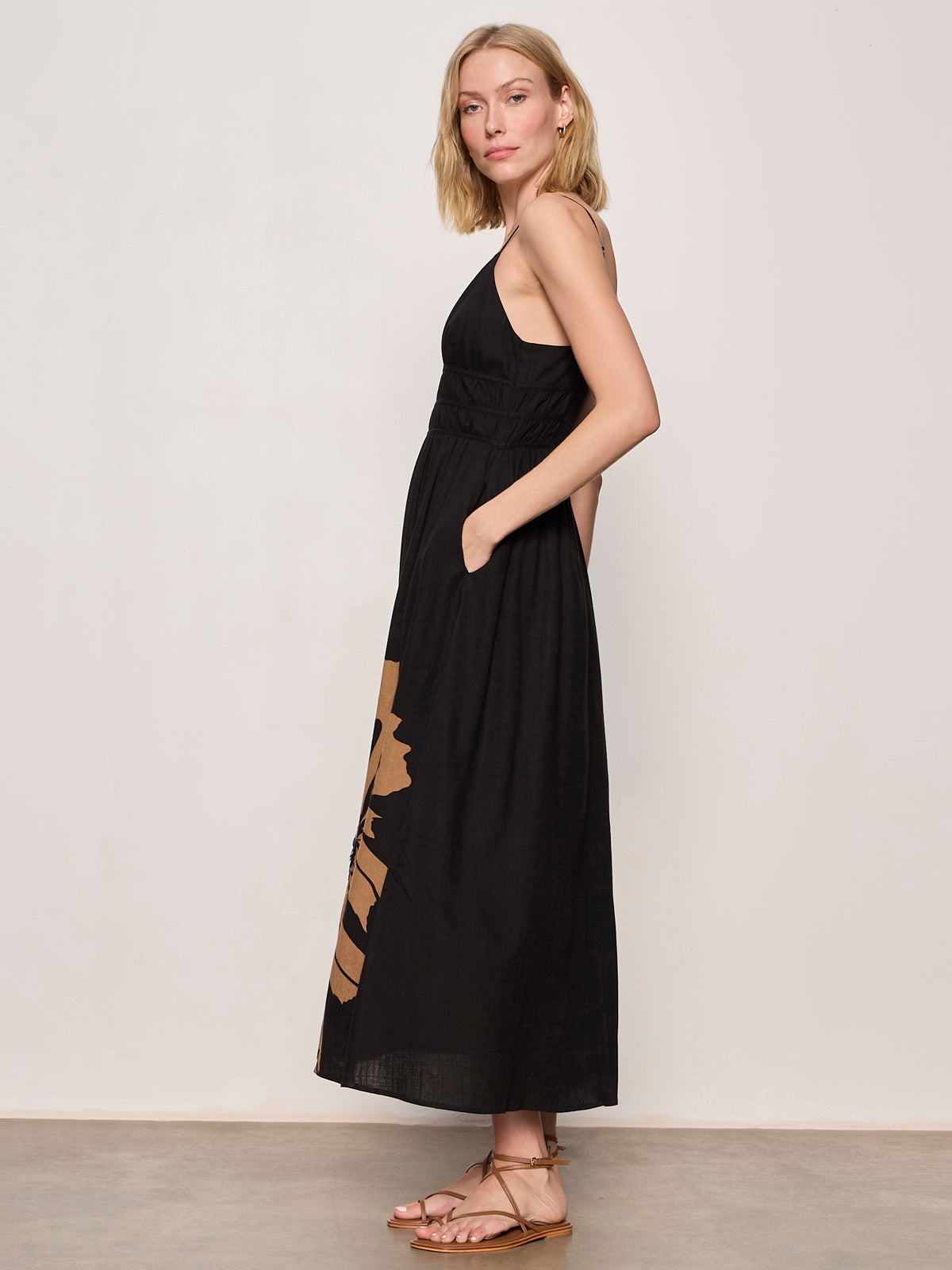 MIRA EMBELLISHED VOLUME DRESS MACRO LOTUS | Sanctuary Clothing