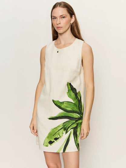 WAY TO BE LINEN SHIFT DRESS PALMETTA | Sanctuary Clothing