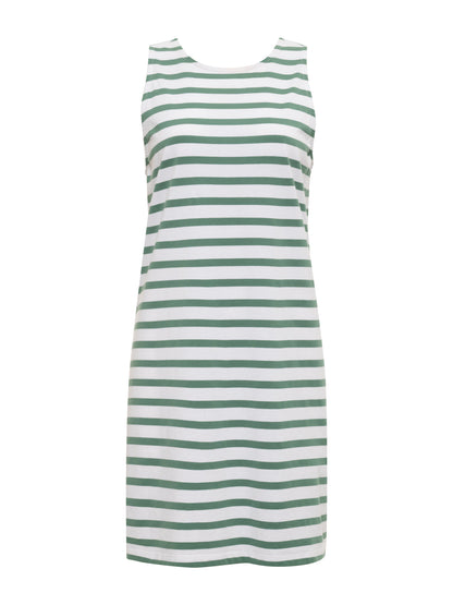 ON THE YACHT SHIFT DRESS GREEN JUICE / WHITE STRIPE | Sanctuary Clothing