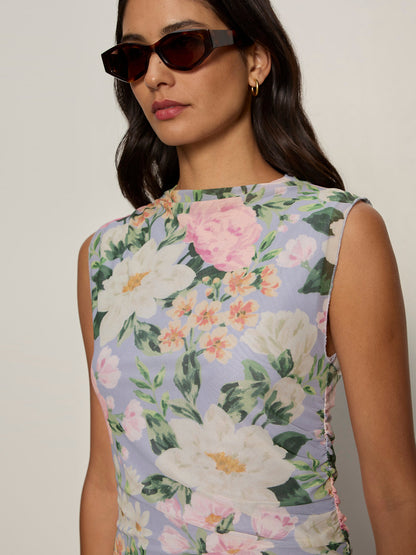 NEW DAY MESH MIDI DRESS SPRING FLORAL | Sanctuary Clothing