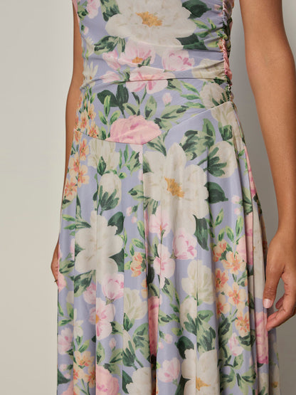 NEW DAY MESH MIDI DRESS SPRING FLORAL | Sanctuary Clothing