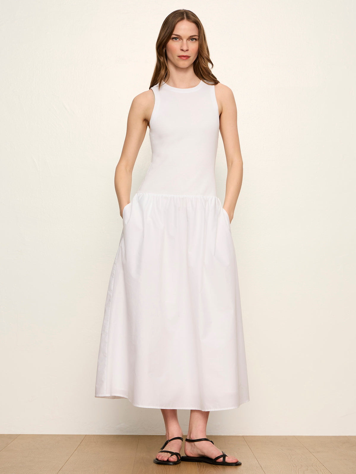TAKE ME AWAY MIDI DRESS WHITE | Sanctuary Clothing