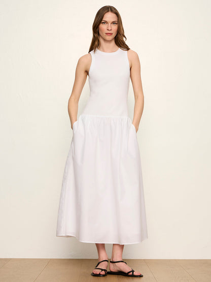 TAKE ME AWAY MIDI DRESS WHITE | Sanctuary Clothing
