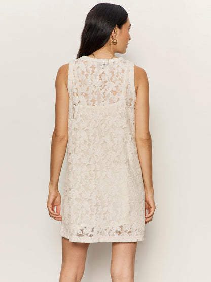 SUNDAY BEST LACE TANK DRESS COLLAGEN | Sanctuary Clothing