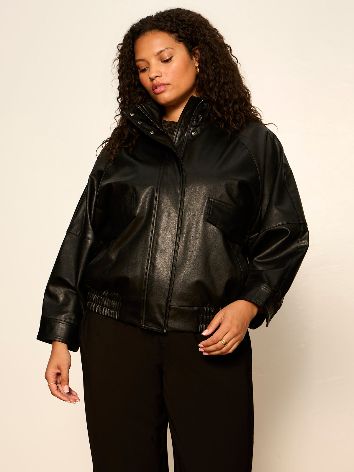 Alana Jacket Black Extended Sizing | Sanctuary Clothing