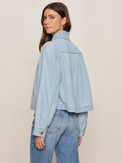 CHARLOTTE DENIM JACKET WHISPER | Sanctuary Clothing