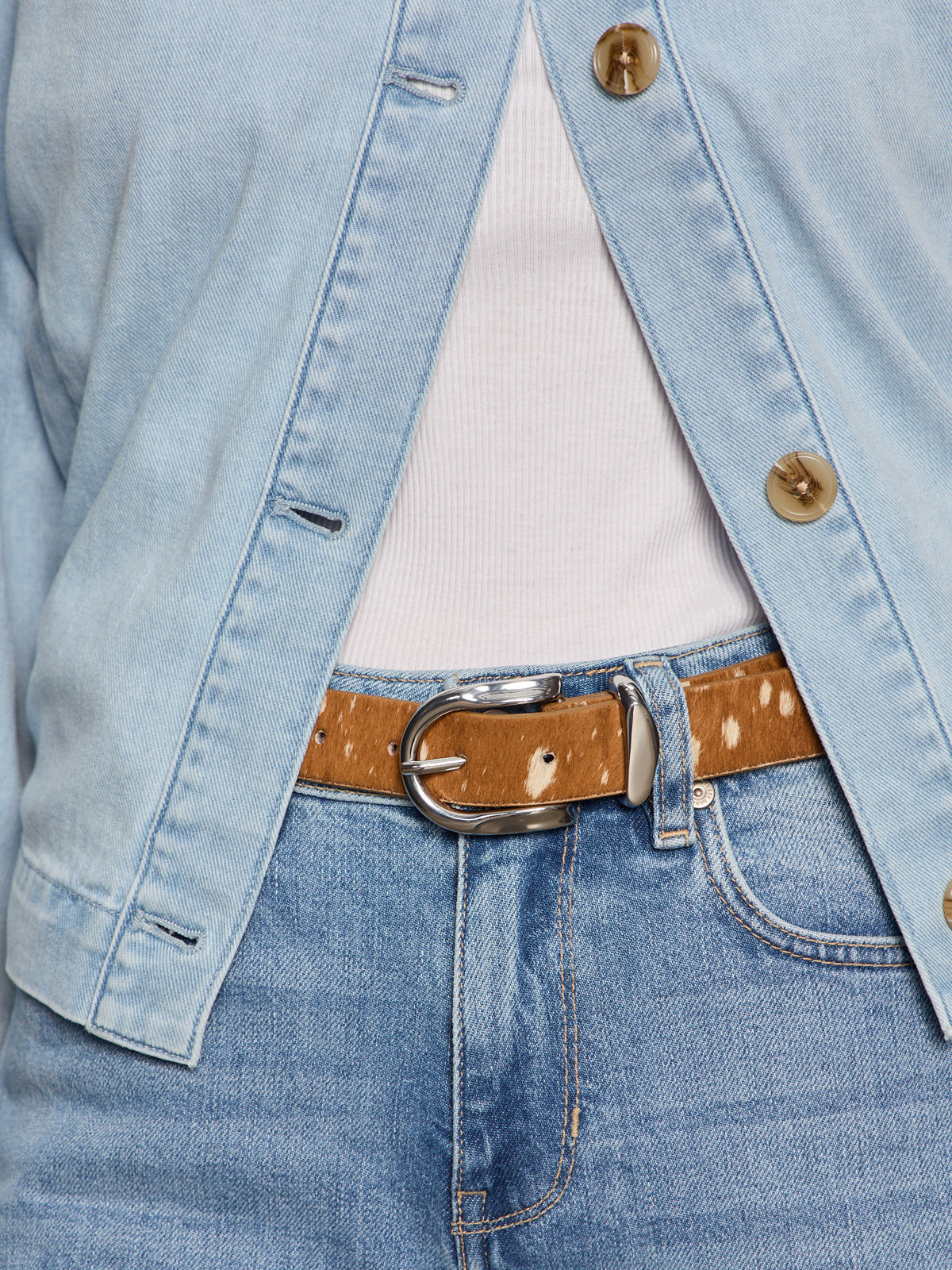 CHARLOTTE DENIM JACKET WHISPER | Sanctuary Clothing