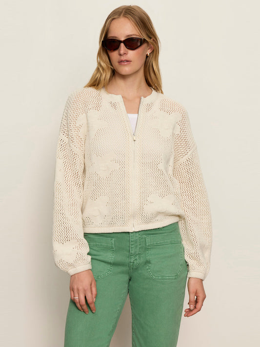 DAILY ESCAPE FLOWER POP BOMBER COLLAGEN | Sanctuary Clothing