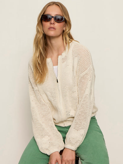 DAILY ESCAPE FLOWER POP BOMBER COLLAGEN | Sanctuary Clothing