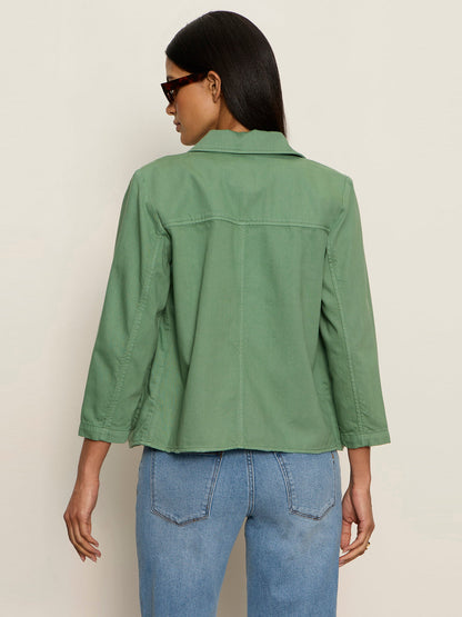 CROP CHORE JACKET GREEN JUICE | Sanctuary Clothing
