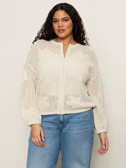 Daily Escape Flower Pop Bomber Collagen Extended Sizing | Sanctuary Clothing