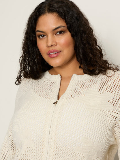 Daily Escape Flower Pop Bomber Collagen Extended Sizing | Sanctuary Clothing