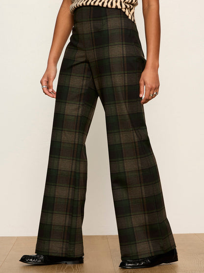Relay Pull On Pant Kalamata Plaid | Sanctuary Clothing