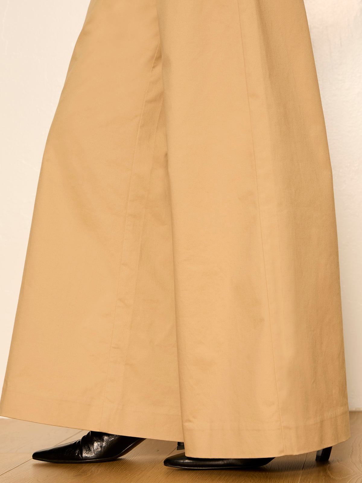 REESE WIDE LEG TROUSER KHAKI | Sanctuary Clothing