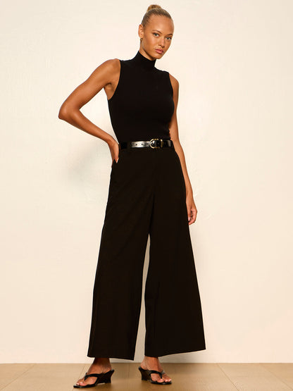 REESE WIDE LEG TROUSER BLACK | Sanctuary Clothing