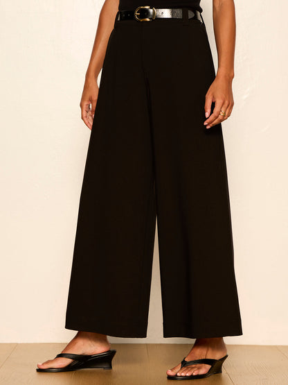 REESE WIDE LEG TROUSER BLACK | Sanctuary Clothing