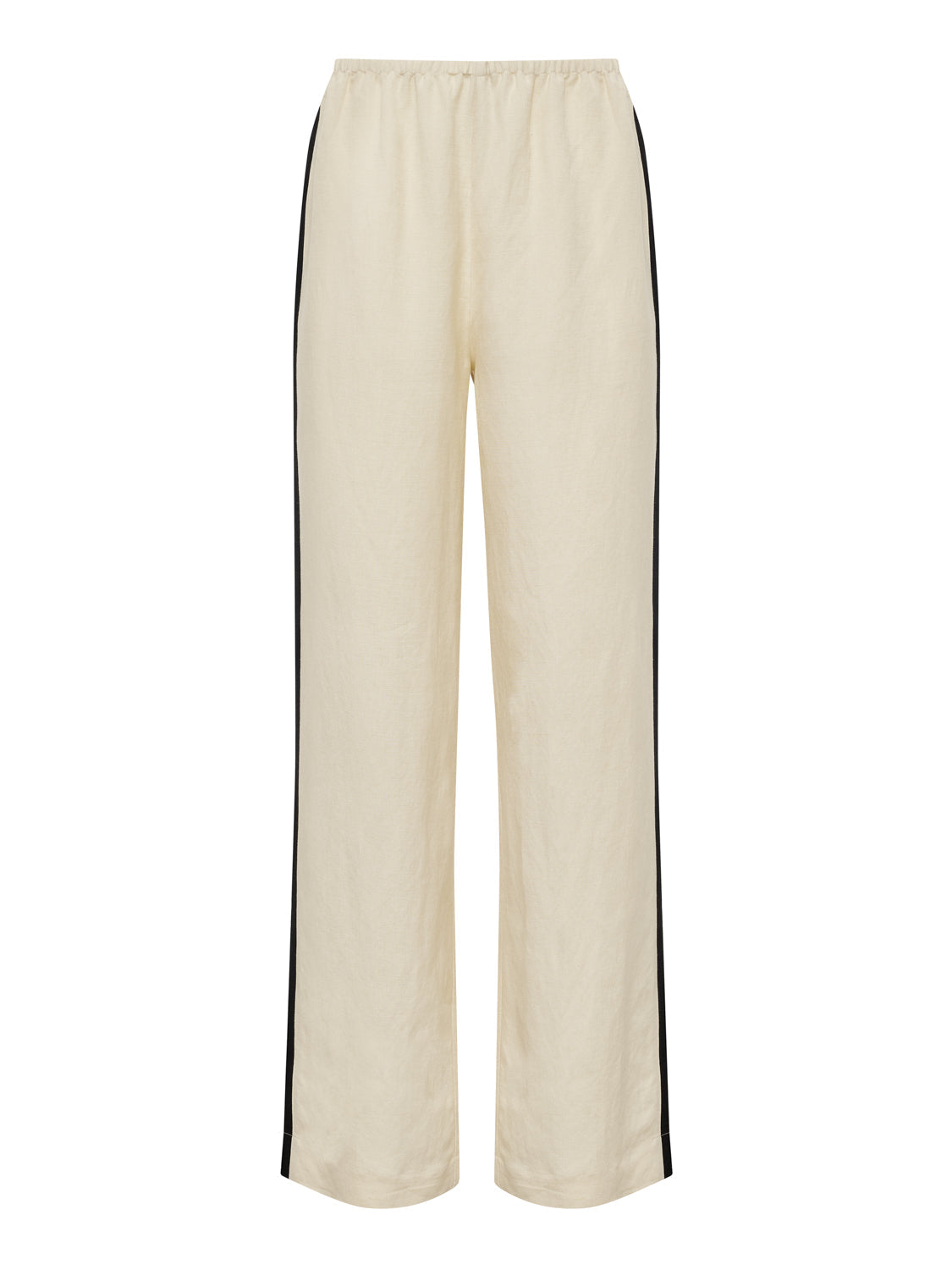 CASUAL TRACK PANT SUMMER SAND / BLACK | Sanctuary Clothing