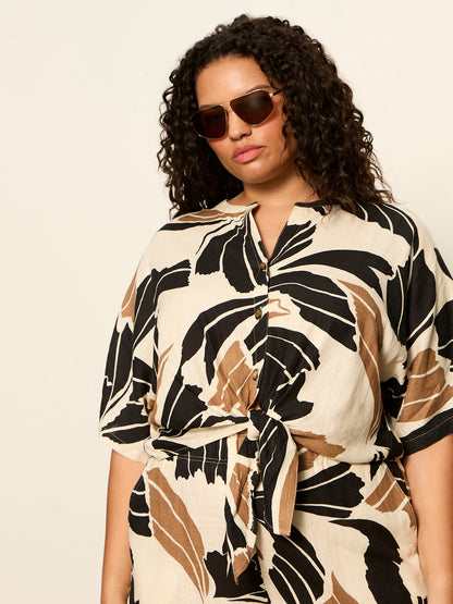 GOOD TIME TIE SHIRT LOTUS | Sanctuary Clothing
