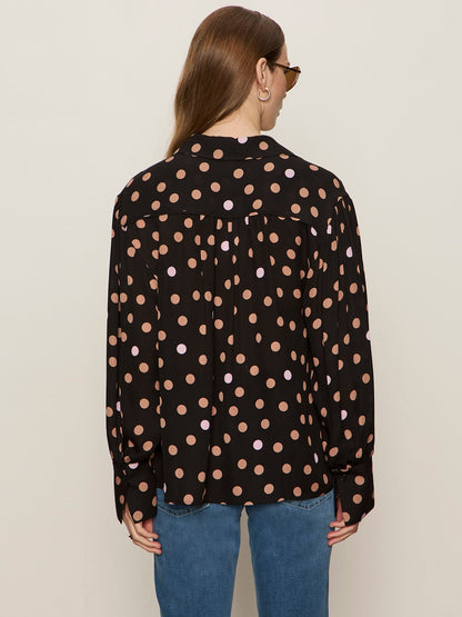 Colette Silk Shirt Popspot | Sanctuary Clothing